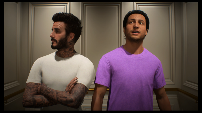 Den Typen da links kennen wir doch...?!? (Bild: EA Sports / Screenshot: Golem.de)